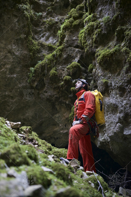 Caving in Spain