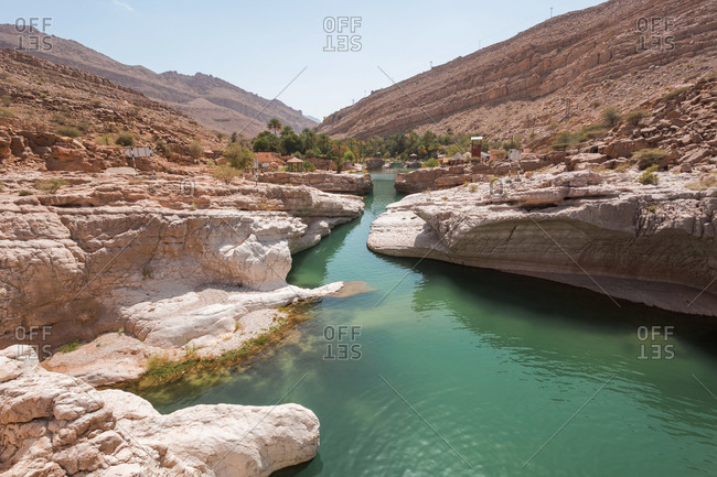 Arabia- Sultanate Of Oman- Wadi Bani Khalid