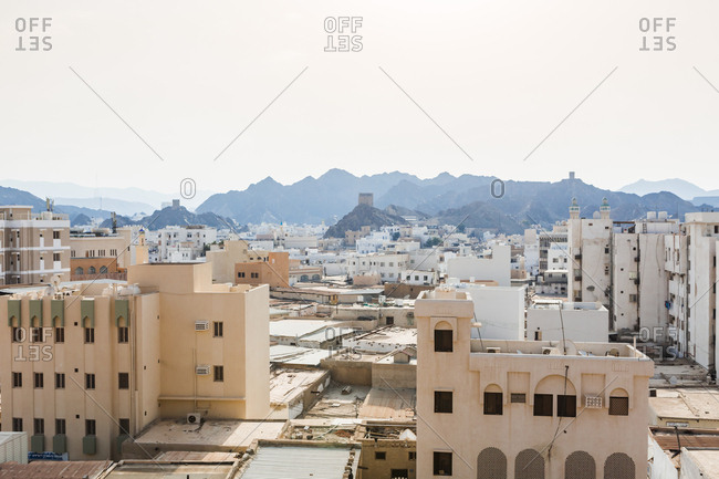 March 7, 2019: View of Mutrah- Muscat- Oman