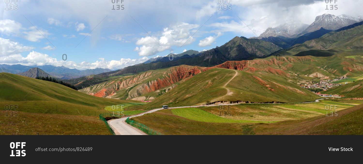Most of the qinghai-tibet plateau
