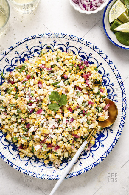 Mexican Street Corn Salad - Offset