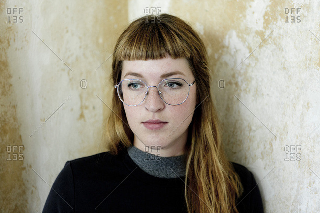Portrait of a female student