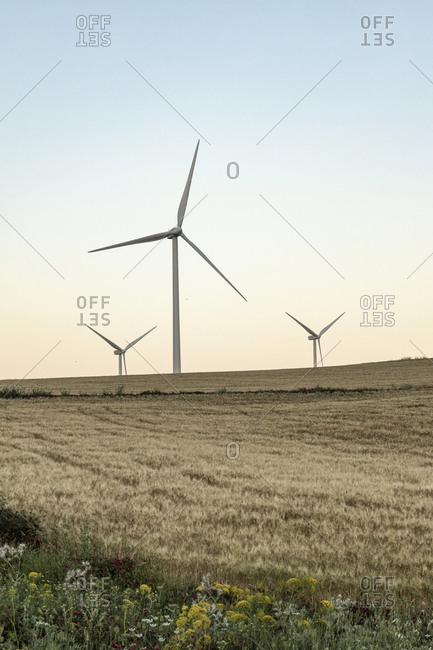 Spain- Andalusia- wind turbines