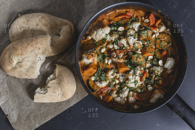 Tikka Masala Curry with Naan bread
