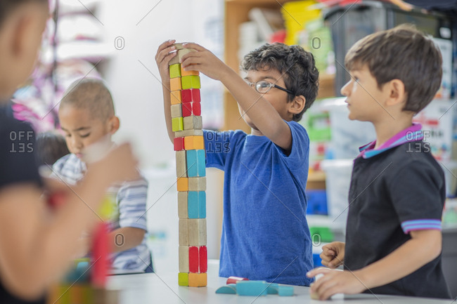 stacking building blocks