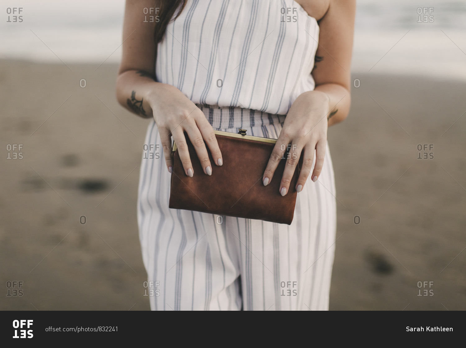 Beautiful Girl with Clutch Purse Stock Image - Image of clutch, accessory:  235271399