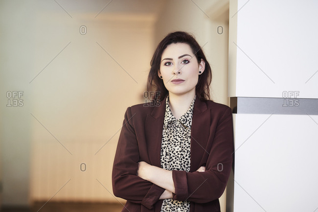 Portrait of young businesswoman
