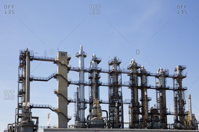 Germany- North Rhine-Westphalia- Castrop-Rauxel- Ruetgers Chemicals- chemical plant- refinery for coal tar