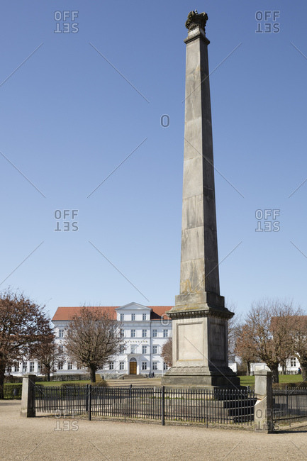 Obelisk- Circus- Putbus- Ruegen- Germany