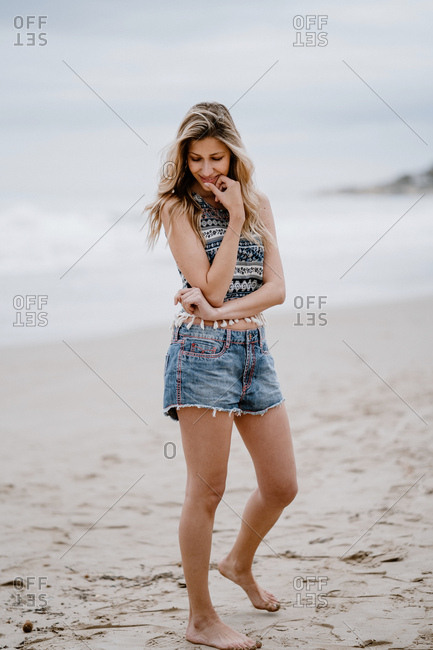 girl standing in pose MR#790 Stock Photo - Alamy