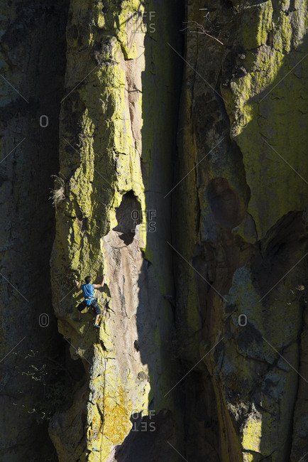 Rock climbing in Guadalajara, Mexico