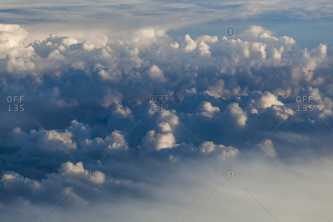 Dramatic storm clouds over the Eastern Plains of Colorado.