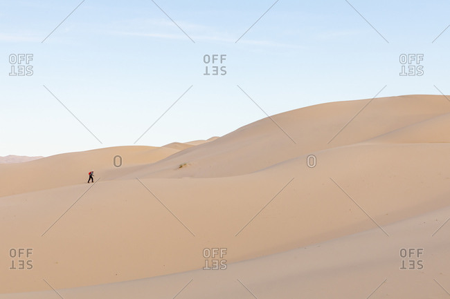 Sand dunes in Gobi Desert,  Park, , Mongolia