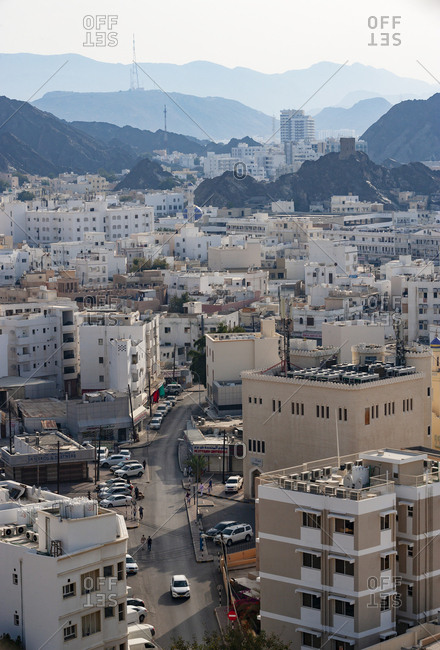 March 7, 2019: Cityscape- Matrah- Muscat- Oman