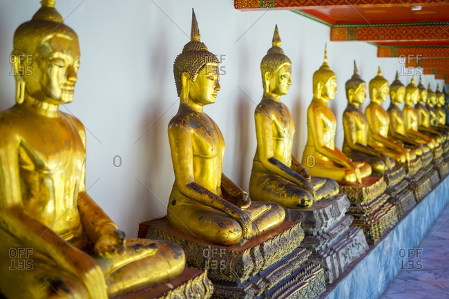 Golden Buddha Statue Stock Photos Offset