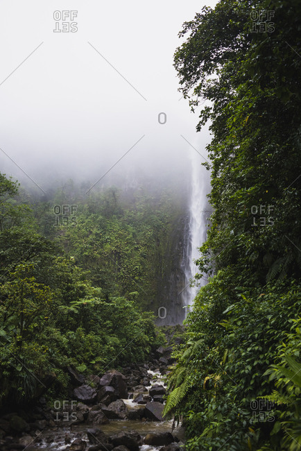 Chute du Carbet waterfall, Basse Terre, Guadeloupe
