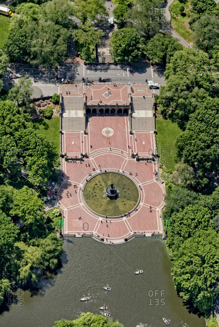 bethesda terrace stock photos - OFFSET