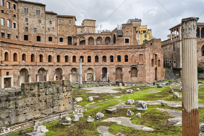 Forum Romanum- Rome- Italy - Offset