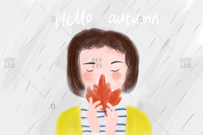 Autumn creative illustrations