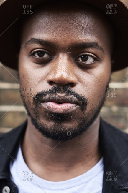 Portrait of mid adult man