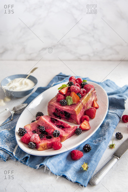 Summer berry terrine - Offset Collection