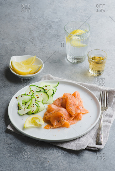 Salmon Gravlax Stock Photos Offset