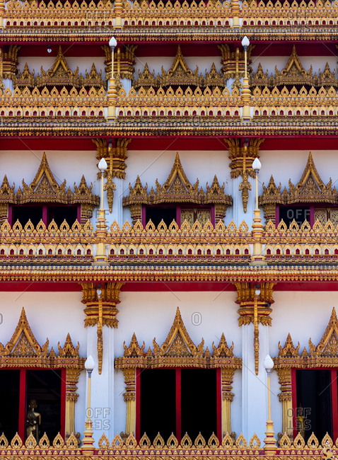 The image of the outside of the golden temple