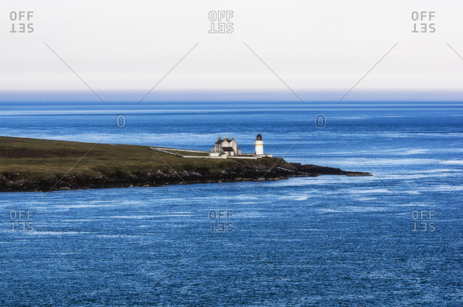 Great Britain- Scotland- Orkney Islands- Shapinsay- Light house Heliar Holm
