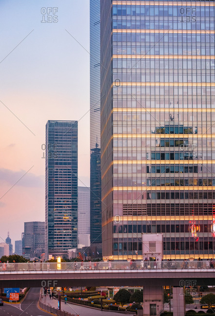 September 11, 2019: Lujiazui, Shanghai financial center