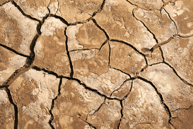 Cracked dry ground- Namib Province- Angola.