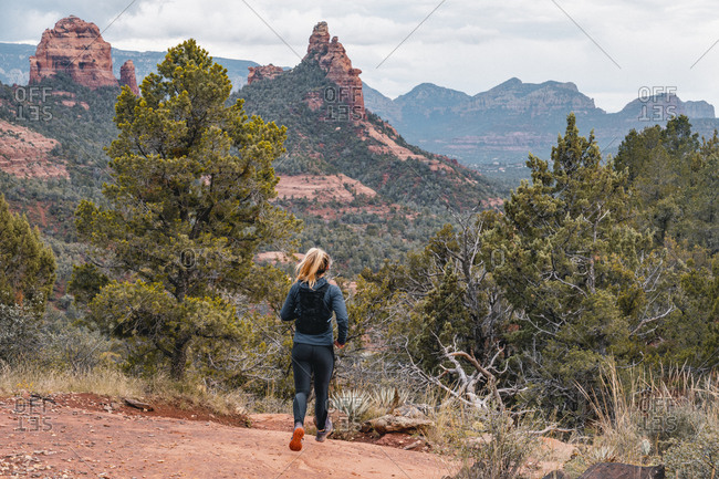 Running soldier pass Sedona