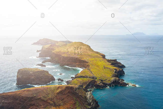 Overlooking the island of madeira