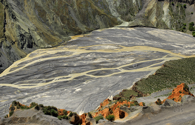 Hongshan intermittent river grand canyon