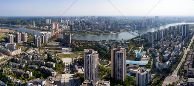 Chongqing model. Flood-control of urban construction