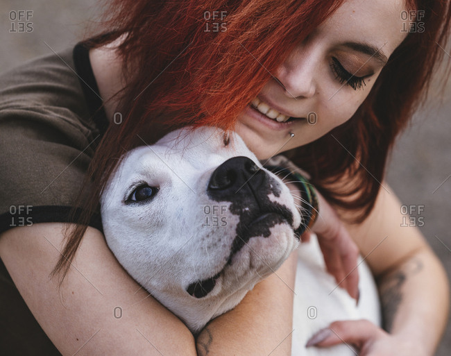 Dog and his owner - real love