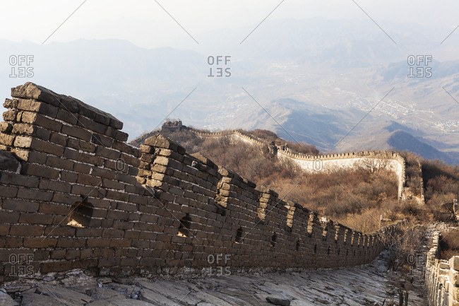 Beijing landscape arrow buttons the Great Wall