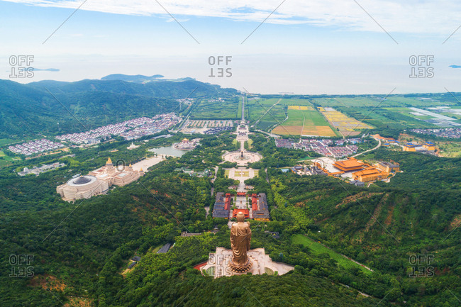 Wuxi lingshan scenic spot scenic landscape