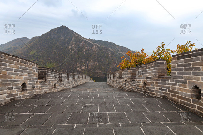 Beijing huairou huanghua city great water wall