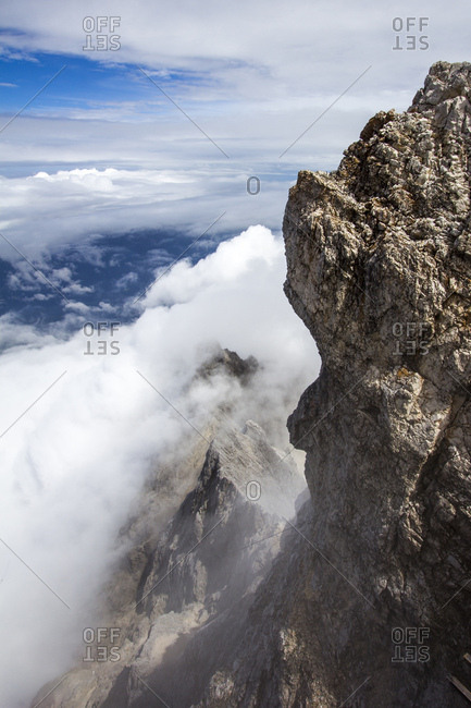 Der JubilumsgratWeg von der Alpspitze zur Zugspitze,
