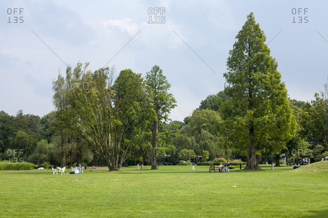 January 1, 1970: Deutschland, Niedersachsen, Bad Zwischenahn, Kurpark