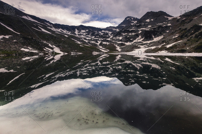 Landscape view of Pirin Mountains