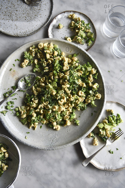 Pasta Al Limone with Broccoli