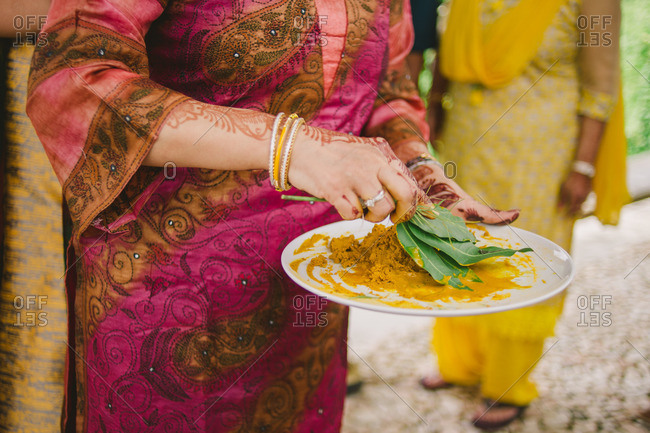 haldi ceremony stock photos - OFFSET