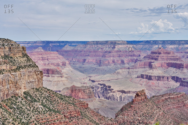 Beautiful canyons in Grand Canyon National Park, Arizona