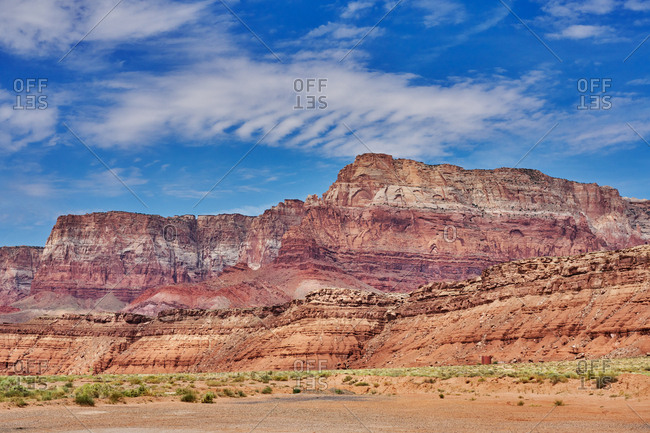 Beautiful red rock canyons in Grand Canyon National Park, Arizona