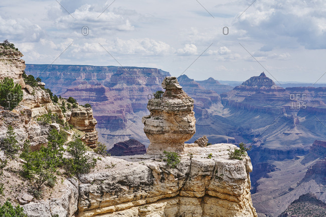 Rock formations in Grand Canyon National Park, Arizona