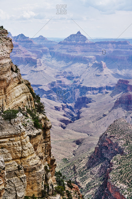 Hills and canyons in Grand Canyon National Park, Arizona