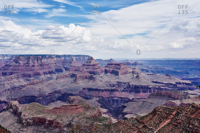 Scenic view of Grand Canyon National Park, Arizona