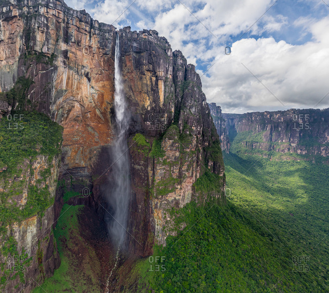 angel falls map