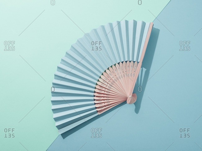 Hand fan.
